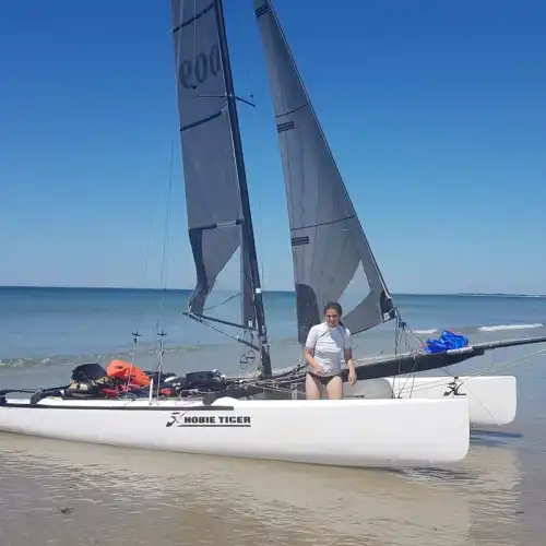 Formule 18 à vendre - (Hobie Cat Tiger) Bretagne / Étel