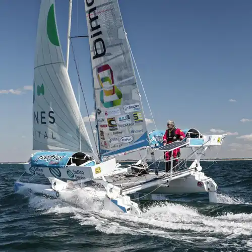 Catamaran "Ma Louloutte" de Yvan Bourgnon
