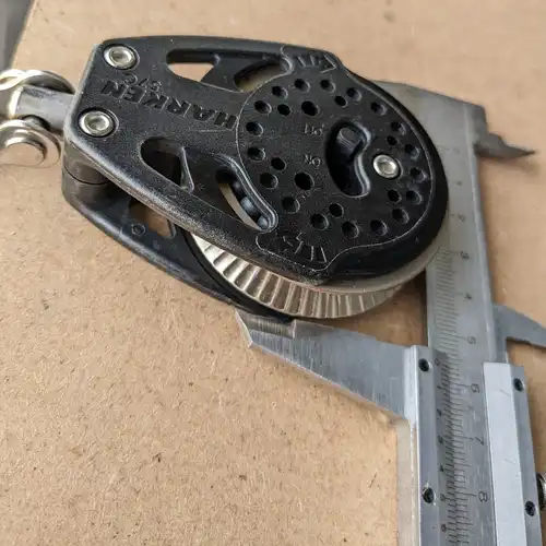 Poulie winch 57mm HARKEN Carbo Ratchet® Power3 Grip x1.5