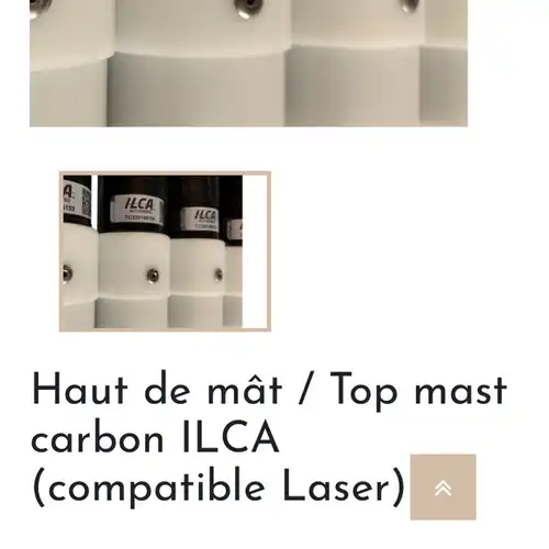 Haut de mât Carbon de Laser à vendre à Marseille, Provence-Alpes-Côte d'Azur, France